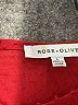 Rose + Olive Red Short Sleeve Top Size L - photo 7