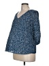 Hatch Blue 3/4 Sleeve Blouse Size Med Maternity - photo 1