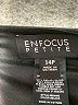 Enfocus Solid Black Cocktail Dress Size 14 Petite - photo 7