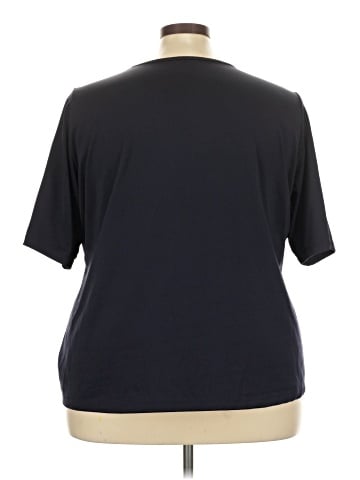 Susan Graver Short Sleeve Top (view 2)