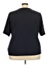 Susan Graver Black Short Sleeve Top Size 3X - photo 2