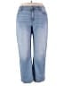 Madewell Color Block Blue Jeans Size 33 waist - photo 1