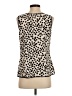 Cynthia Steffe 100% Silk Ivory Sleeveless Top Size 4 - photo 2