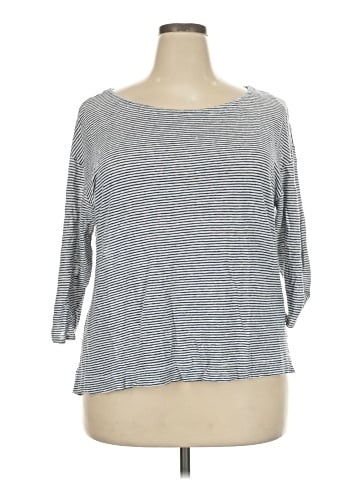 Adrienne Vittadini 3/4 Sleeve Top (view 1)