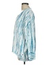 Seven7 Blue 3/4 Sleeve Blouse Size L - photo 5