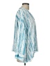 Seven7 Blue 3/4 Sleeve Blouse Size L - photo 4