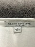Green Envelope White Sleeveless Blouse Size L - photo 7