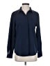 Hazel Blue Long Sleeve Blouse Size S - photo 1