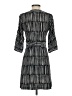 BCBGMAXAZRIA Stripes Black Casual Dress Size S - photo 2