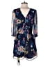 Bailey Blue 100% Polyester Floral Blue Romper Size M - photo 2