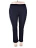 Croft & Barrow Solid Blue Active Pants Size 18 - photo 1