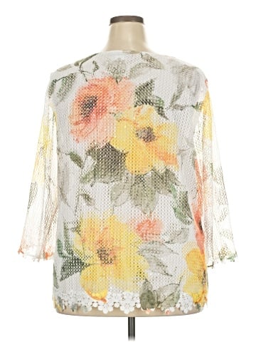 Alfred Dunner 3/4 Sleeve Blouse (view 2)