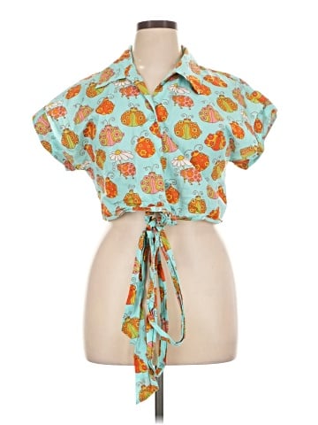 ModCloth Short Sleeve Blouse (view 1)