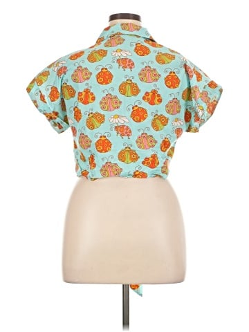 ModCloth Short Sleeve Blouse (view 2)