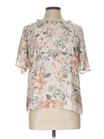 Sara Michelle Short Sleeve Blouse (view 1)