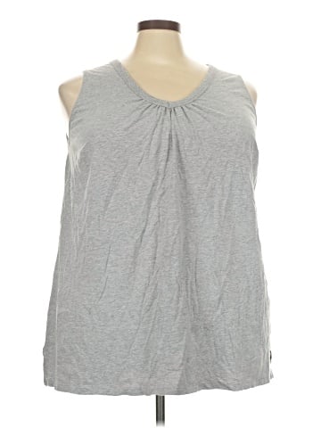 Woman Within Sleeveless T-Shirt (view 1)