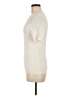 Marled Ivory Short Sleeve Turtleneck Size M - photo 5
