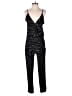 Veronica M. Tweed Black Jumpsuit Size M - photo 1