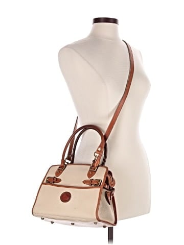 Dooney & Bourke Leather Satchel (view 2)