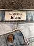 Reformation Jeans Hearts Blue Jeans Size 28 waist - photo 7