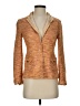 J.Crew Collection 100% Polyester Tweed Orange Blazer Size 2 - photo 1