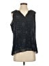 CAbi 100% Polyester Black Sleeveless Blouse Size S - photo 1