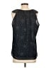 CAbi 100% Polyester Black Sleeveless Blouse Size S - photo 2