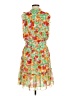 CAbi 100% Polyester Tropical Green Casual Dress Size M - photo 2