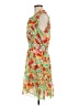 CAbi 100% Polyester Tropical Green Casual Dress Size M - photo 5