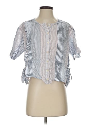 Madewell Short Sleeve Blouse (view 1)