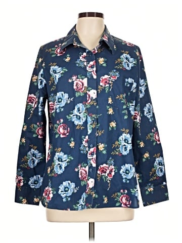 BEDFORD FAIR lifestyles Long Sleeve Blouse (view 1)