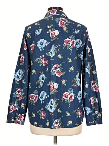 BEDFORD FAIR lifestyles Long Sleeve Blouse (view 2)