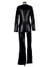 Cynthia Rowley TJX Metallic Black Jumpsuit Size L - photo 2