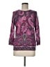 Talbots Paisley Purple Pullover Sweater Size M - photo 1