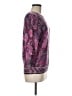 Talbots Paisley Purple Pullover Sweater Size M - photo 4