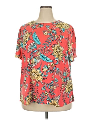 N Touch Short Sleeve Blouse (view 1)