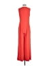 Trina Turk 100% Polyester Solid Red Jumpsuit Size 8 - photo 2