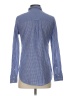 J.Crew Chevron-herringbone Blue Long Sleeve Button-Down Shirt Size 2 - photo 2
