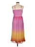 Leith 100% Polyester Tie-dye Pink Cocktail Dress Size M - photo 2