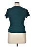 Madewell Teal Short Sleeve Turtleneck Size XL - photo 2