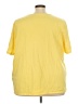 Catherines Yellow Short Sleeve Top Size 3X - photo 2
