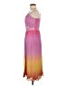 Leith 100% Polyester Tie-dye Pink Cocktail Dress Size M - photo 5