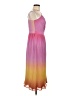Leith 100% Polyester Tie-dye Pink Cocktail Dress Size M - photo 4