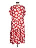 Lularoe Print Red Casual Dress Size L - photo 2