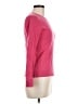 Peck & Peck 100% Cashmere Solid Pink Pullover Sweater Size M - photo 4