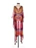 Assorted Brands Tie-dye Paisley Ombre Pink Orange Swimsuit Cover Up One size - photo 1