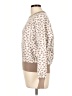 Ann Taylor Animal Print Tan Pullover Sweater Size L - photo 5