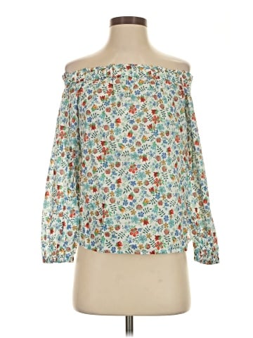 Liberty Art Fabrics for J.Crew 3/4 Sleeve Blouse (view 1)