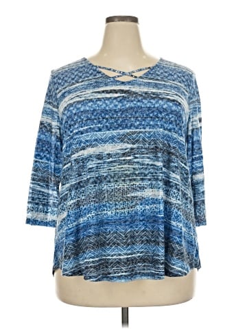 Ruby Rd. 3/4 Sleeve Top (view 1)