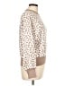 Ann Taylor Animal Print Tan Pullover Sweater Size L - photo 4